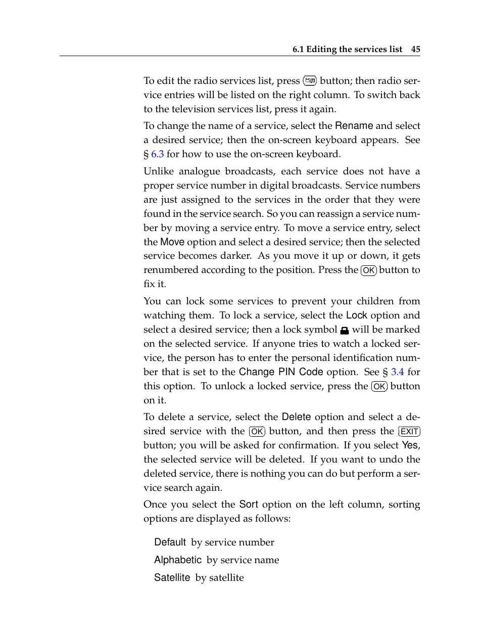 Topfield High Defninition Digital Satellite Receiver HV7700 HSCI User Manual | Page 51 / 64