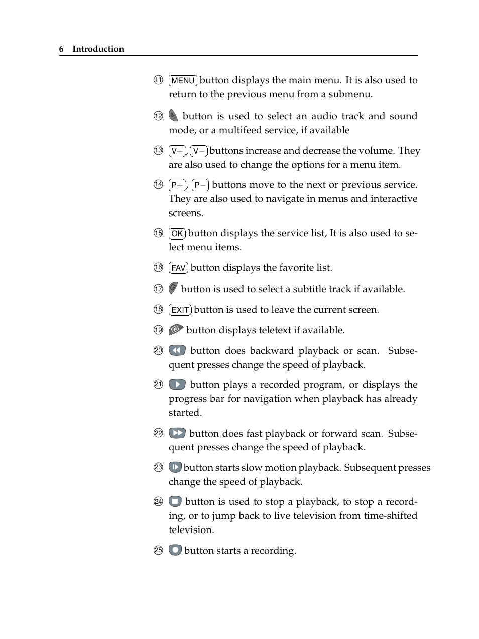 Topfield TF 5400 PVR User Manual | Page 12 / 92