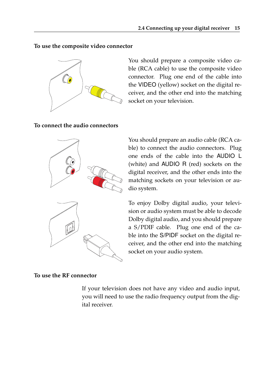 Topfield TF 5400 PVR User Manual | Page 21 / 92