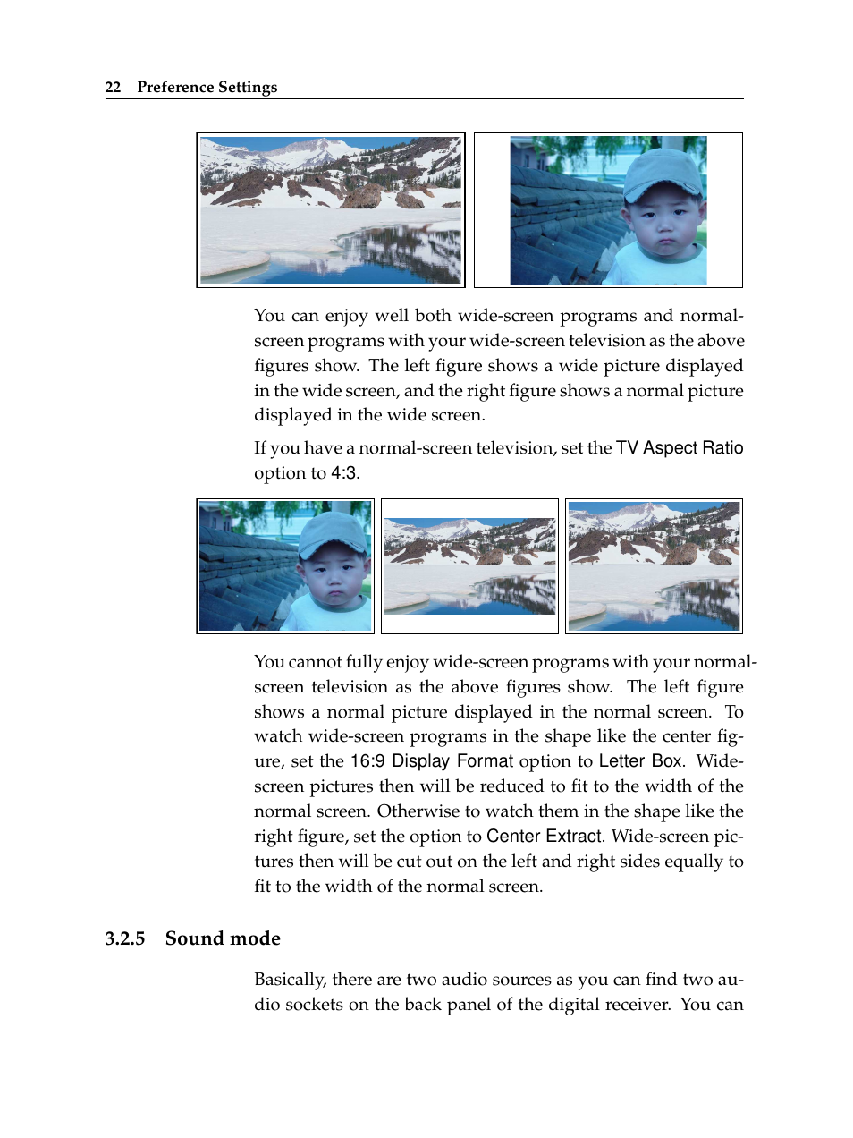 5 sound mode, Sound mode | Topfield TF 5400 PVR User Manual | Page 28 / 92