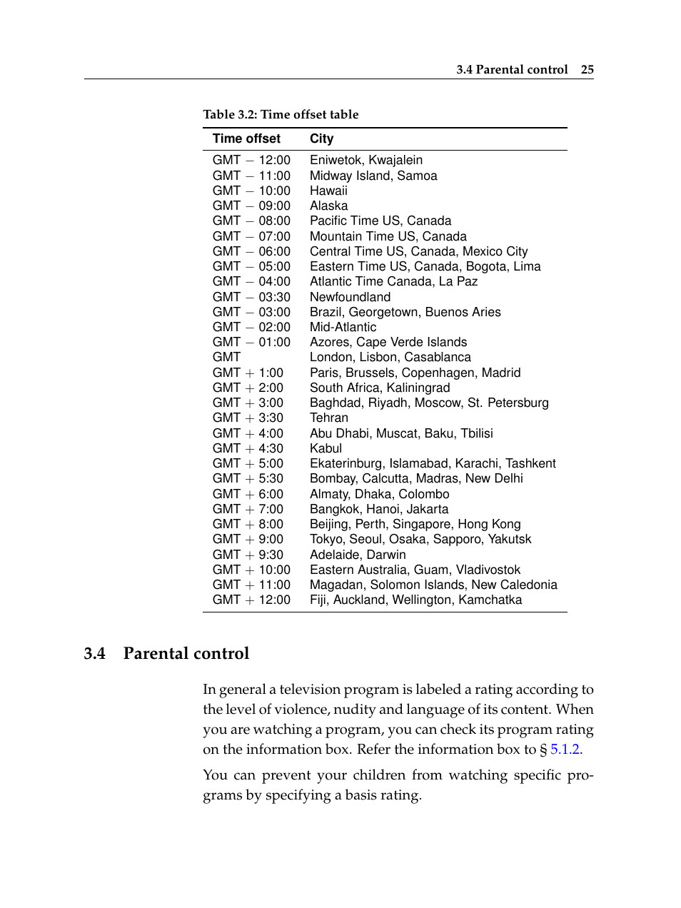 4 parental control, Parental control | Topfield TF 5400 PVR User Manual | Page 31 / 92