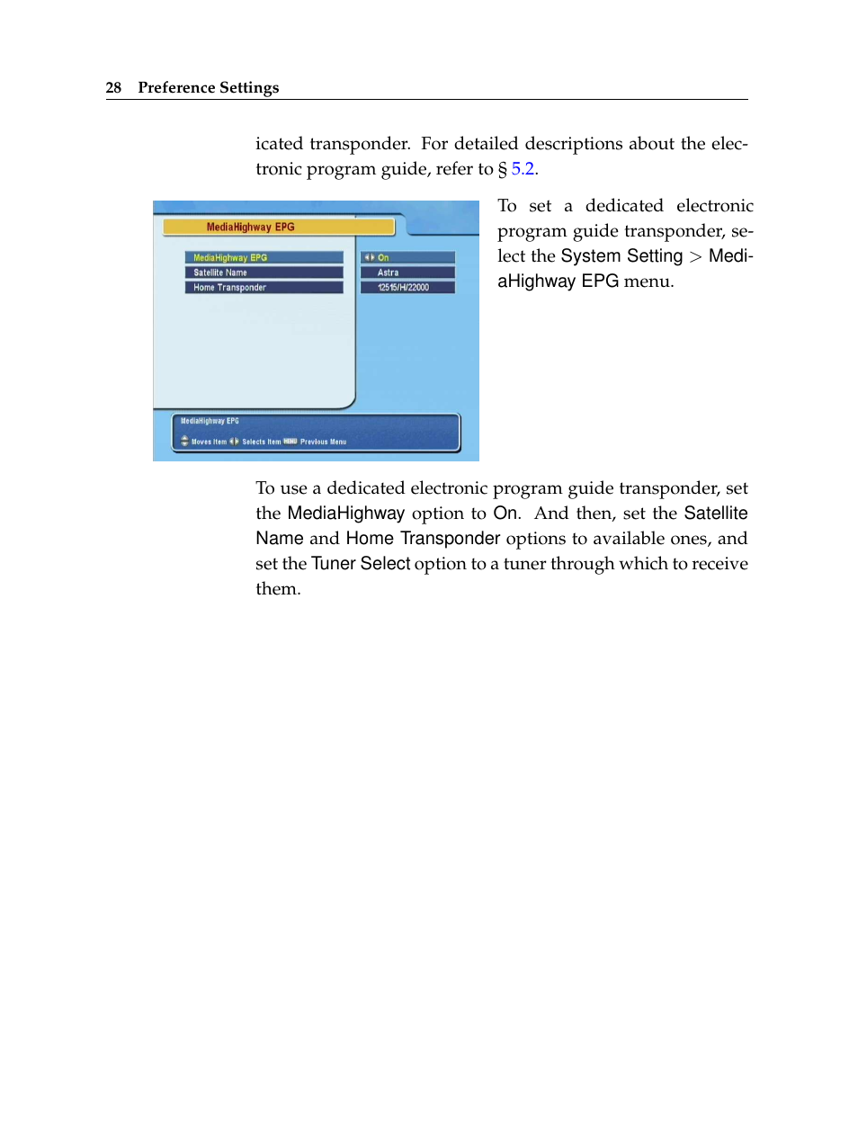 Topfield TF 5400 PVR User Manual | Page 34 / 92