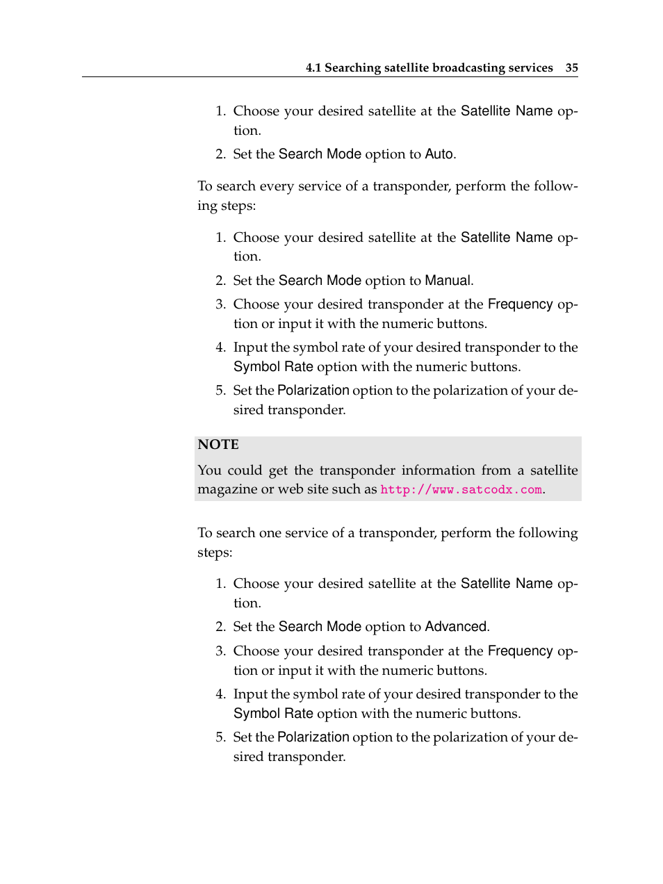 Topfield TF 5400 PVR User Manual | Page 41 / 92