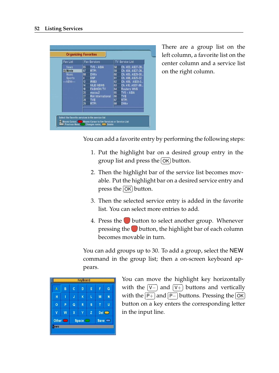 Topfield TF 5400 PVR User Manual | Page 58 / 92