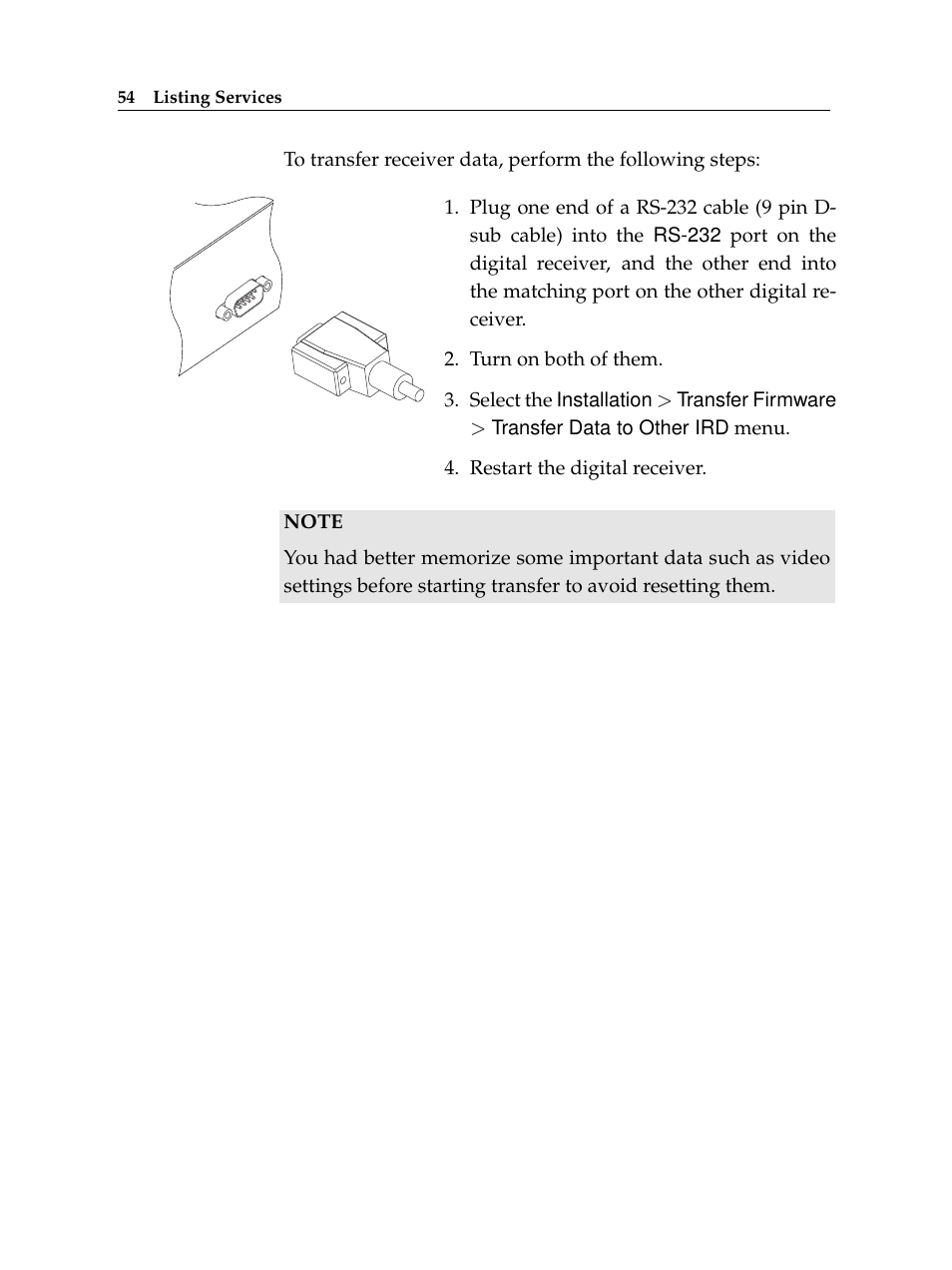 Topfield TF 5400 PVR User Manual | Page 60 / 92