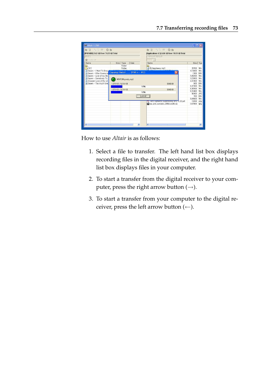 Topfield TF 5400 PVR User Manual | Page 79 / 92