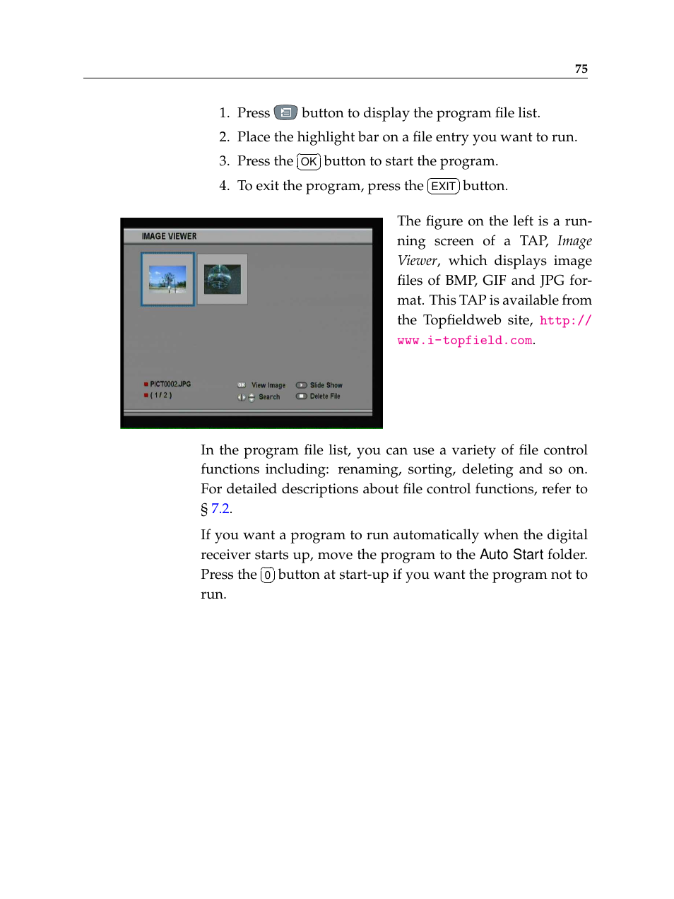 Topfield TF 5400 PVR User Manual | Page 81 / 92