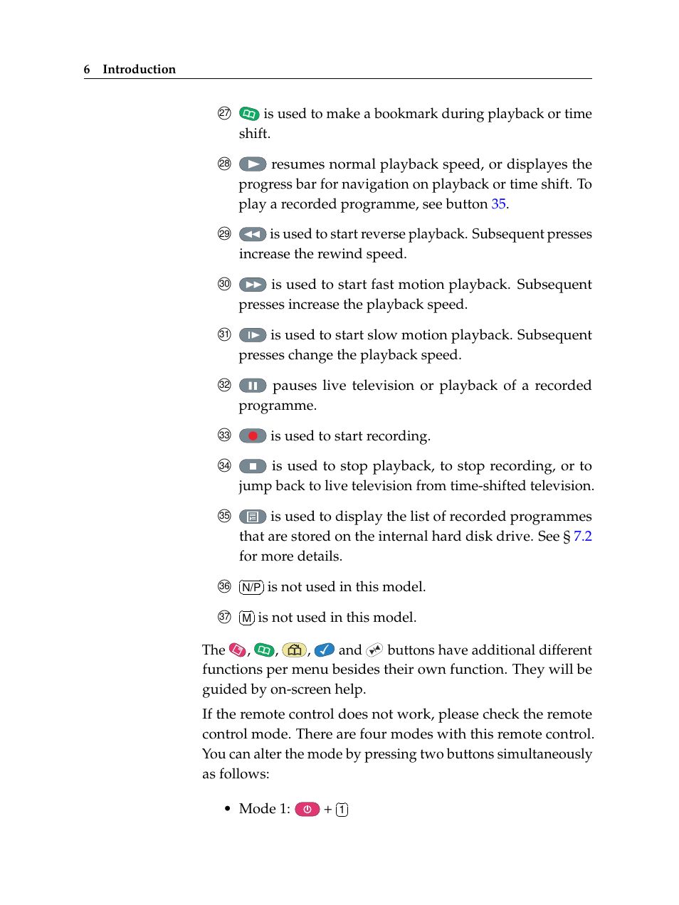 Topfield TF 6000 PVR User Manual | Page 14 / 120