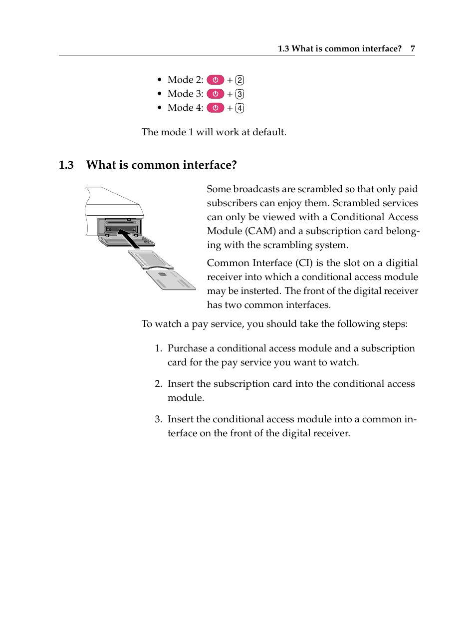 3 what is common interface, What is common interface | Topfield TF 6000 PVR User Manual | Page 15 / 120