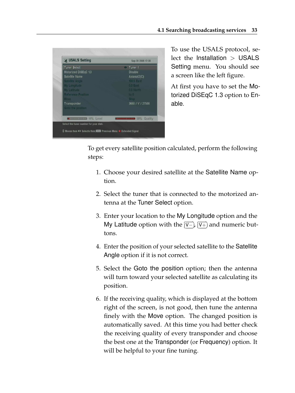 Topfield TF 6000 PVR User Manual | Page 41 / 120