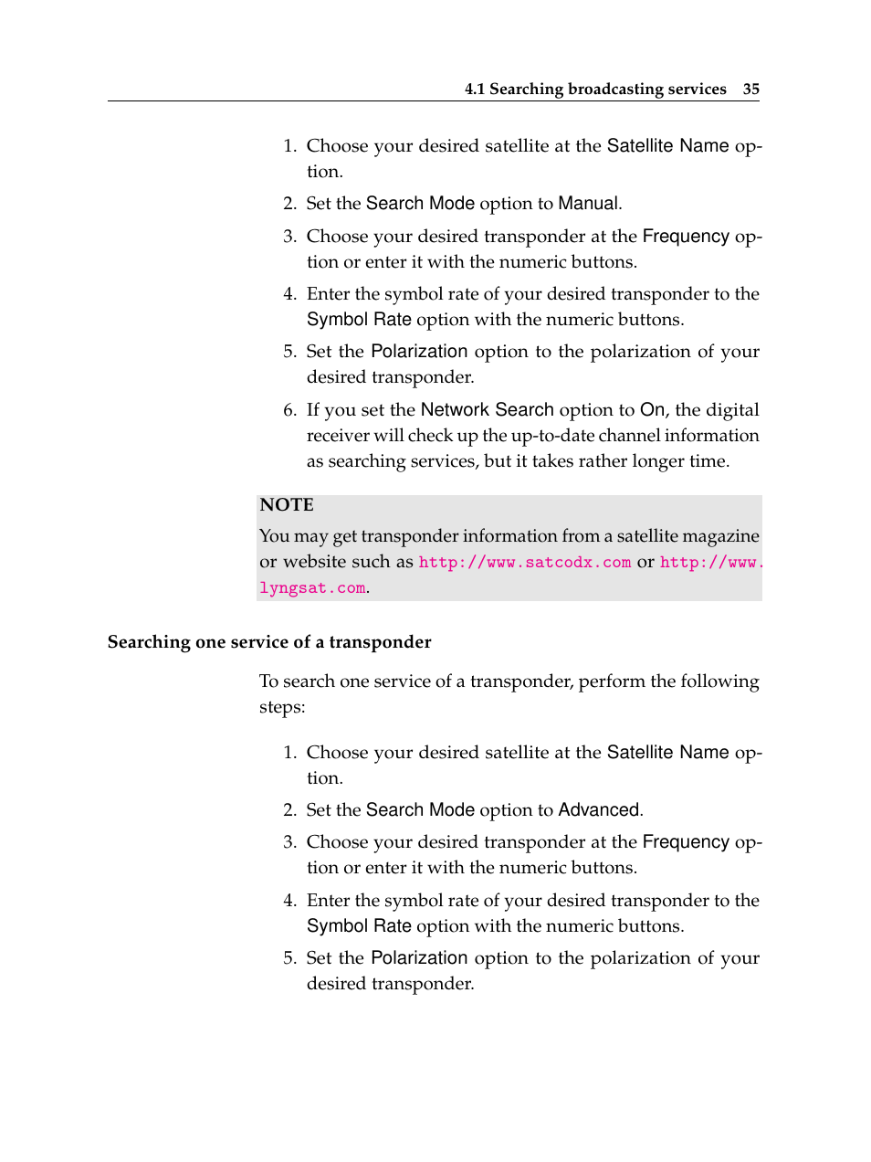 Topfield TF 6000 PVR User Manual | Page 43 / 120