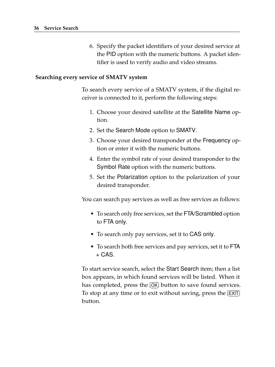 Topfield TF 6000 PVR User Manual | Page 44 / 120