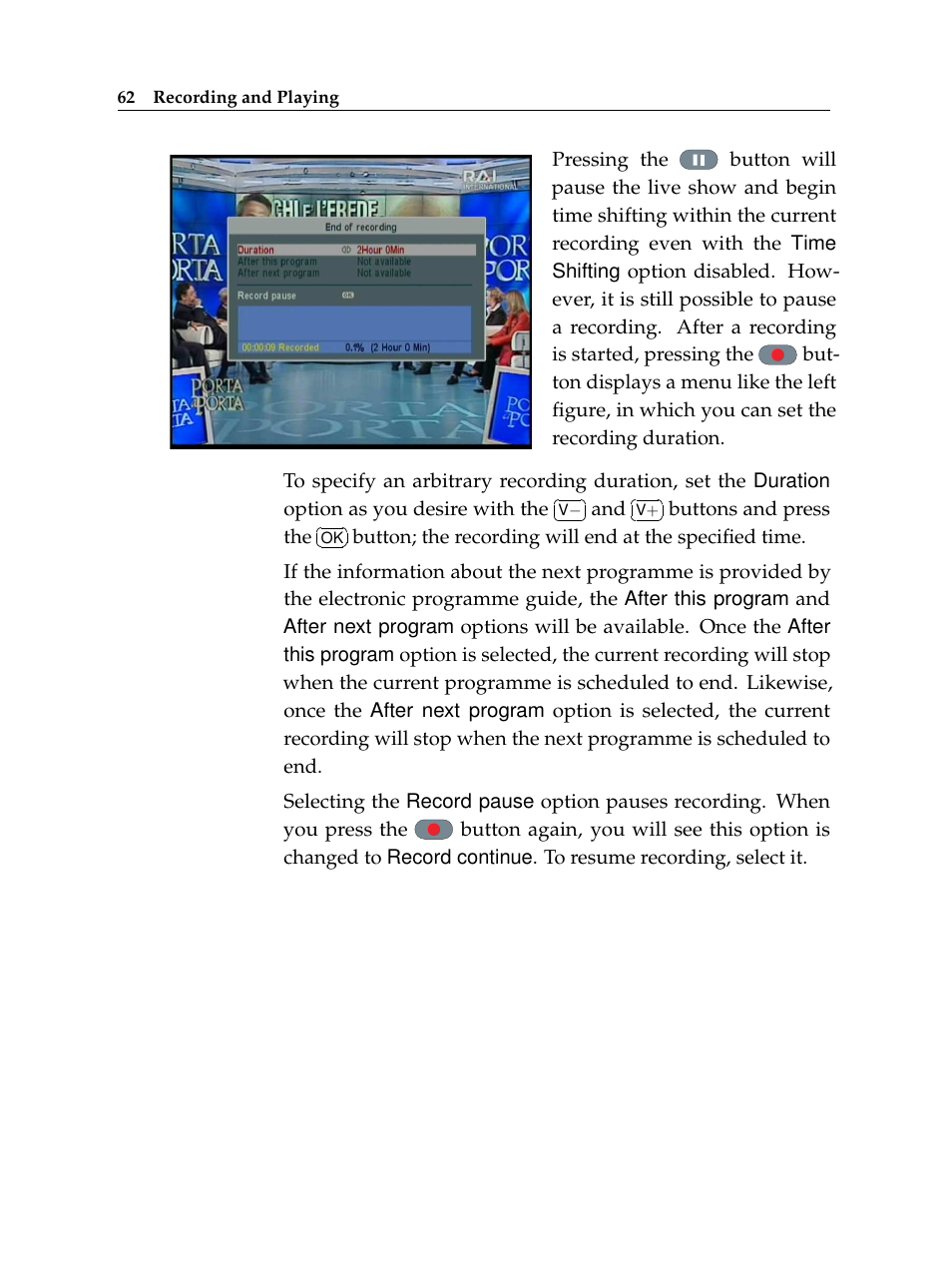 Topfield TF 6000 PVR User Manual | Page 70 / 120