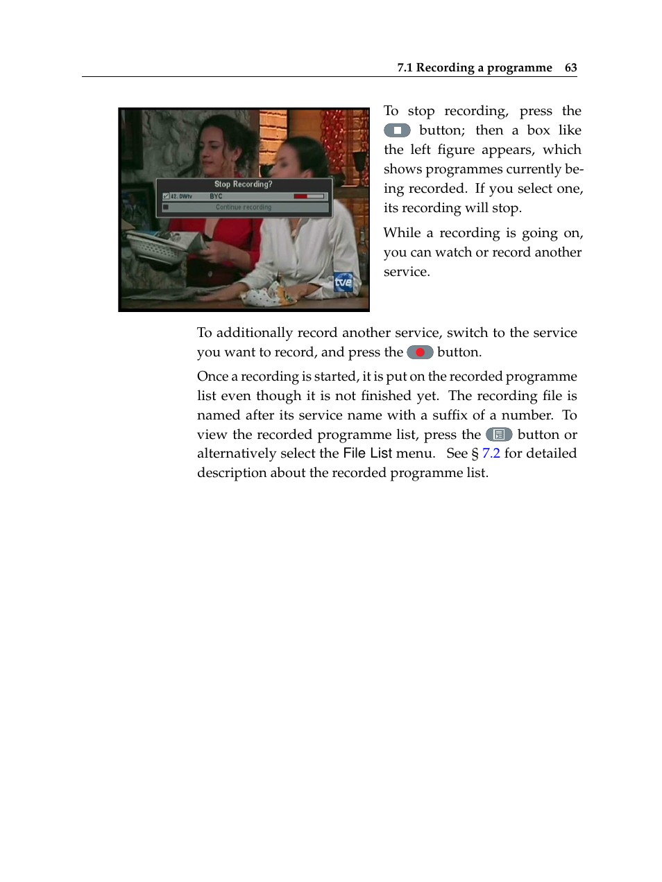 Topfield TF 6000 PVR User Manual | Page 71 / 120