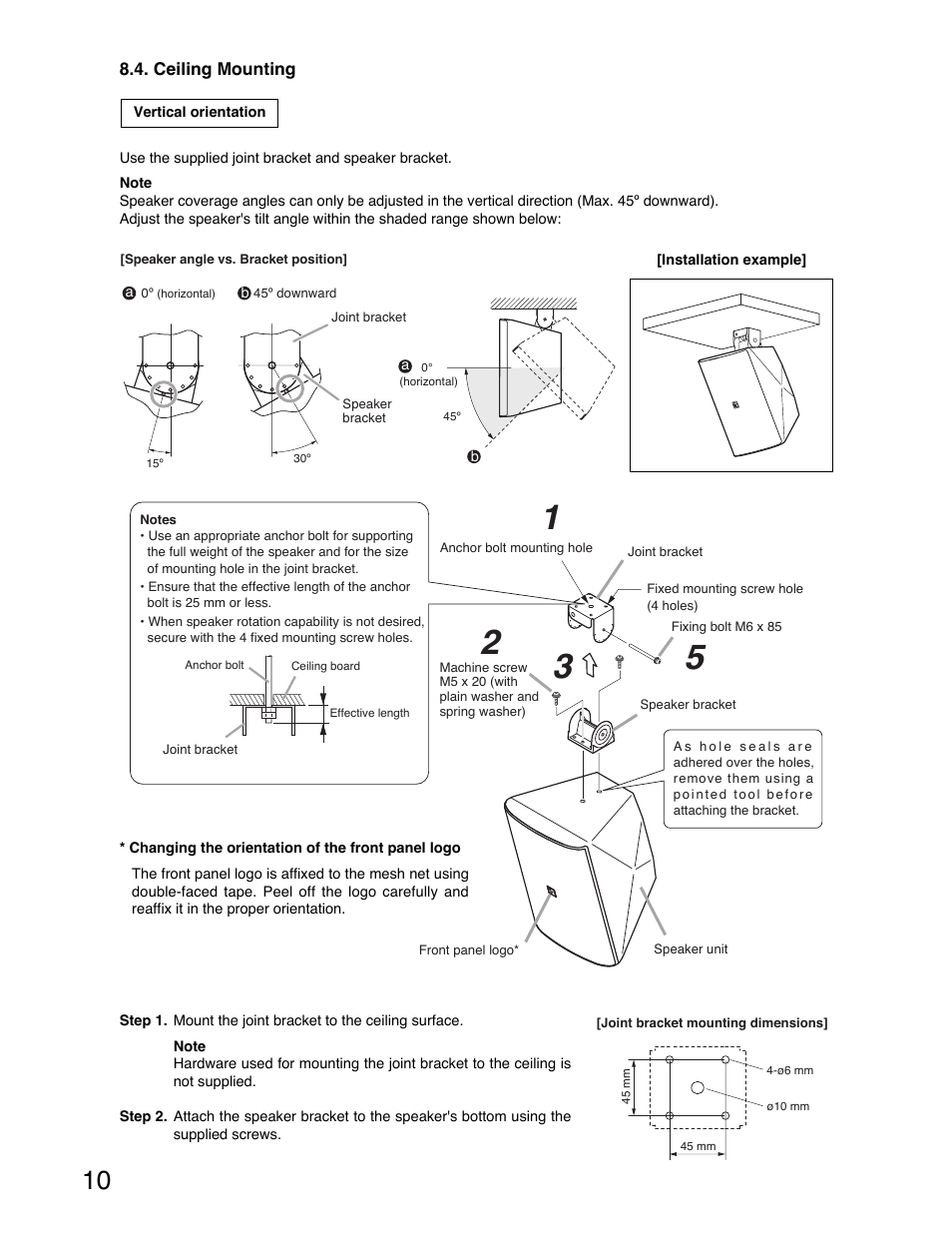 TOA Electronics F-2000B User Manual | Page 10 / 20
