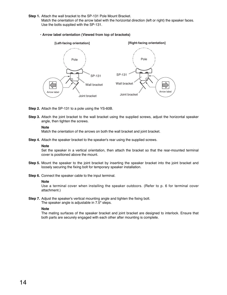 TOA Electronics F-2000B User Manual | Page 14 / 20