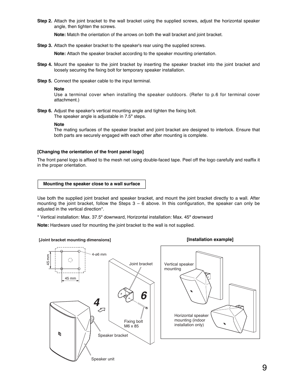 TOA Electronics F-2000B User Manual | Page 9 / 20