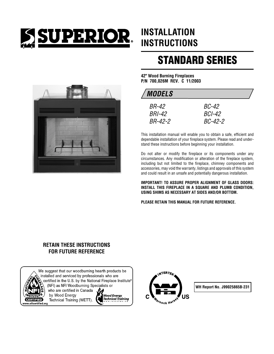 TOA Electronics BR-42 User Manual | 20 pages