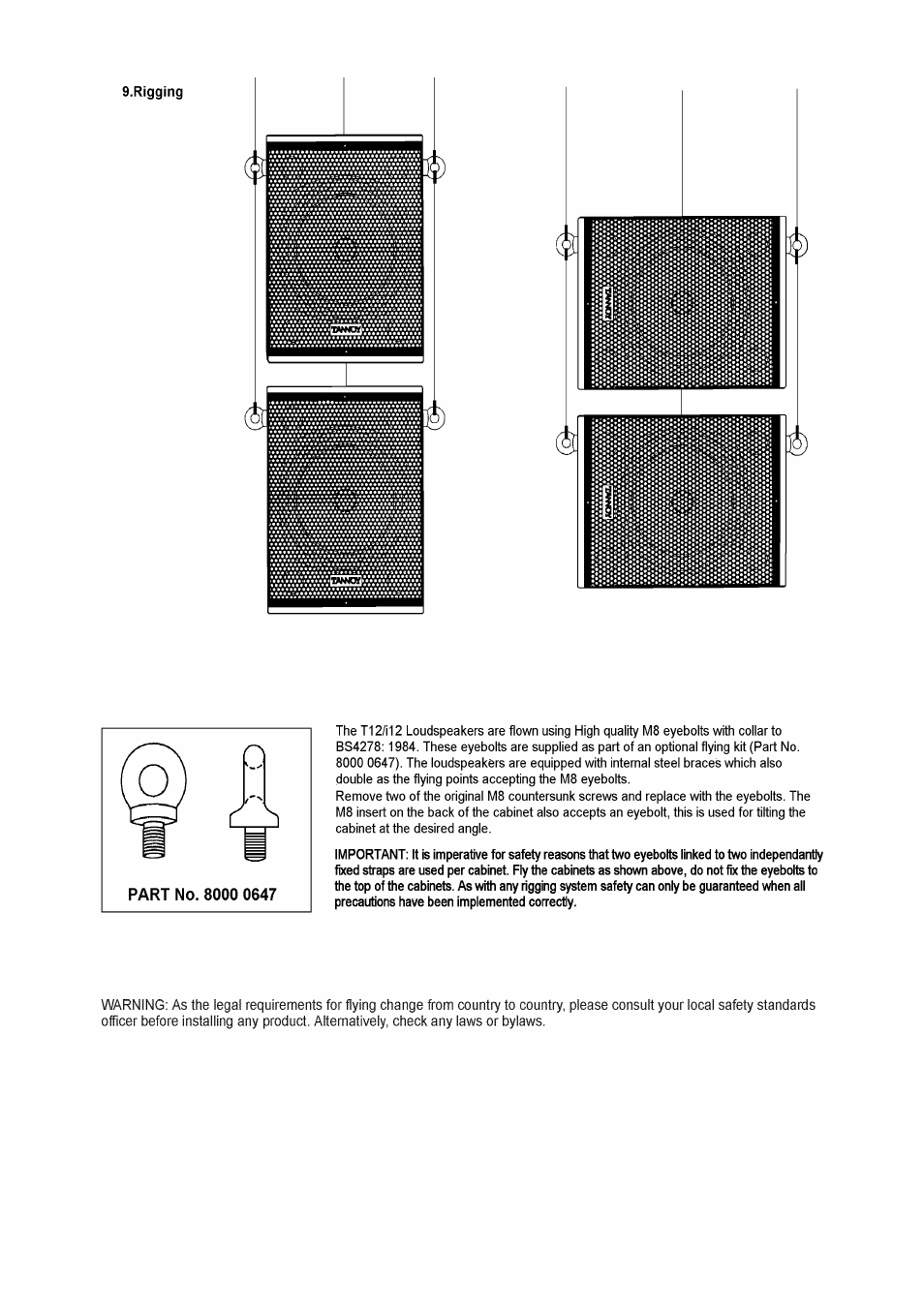 TOA Electronics i12 User Manual | Page 8 / 16