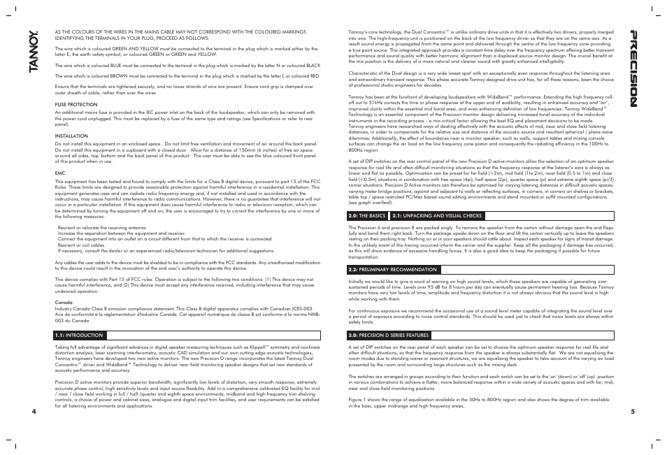 TOA Electronics 8D User Manual | Page 3 / 10