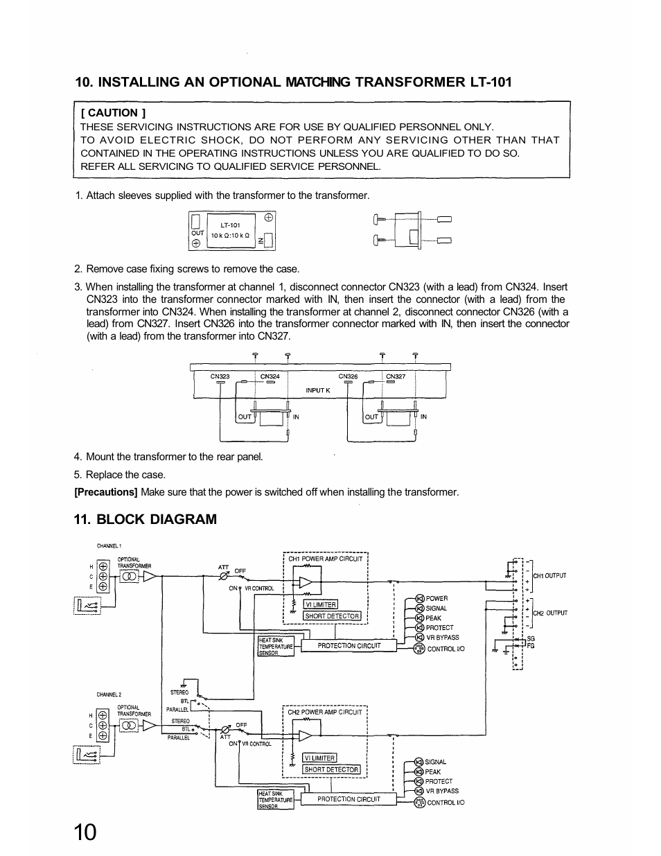 TOA Electronics IP-600D User Manual | Page 10 / 12