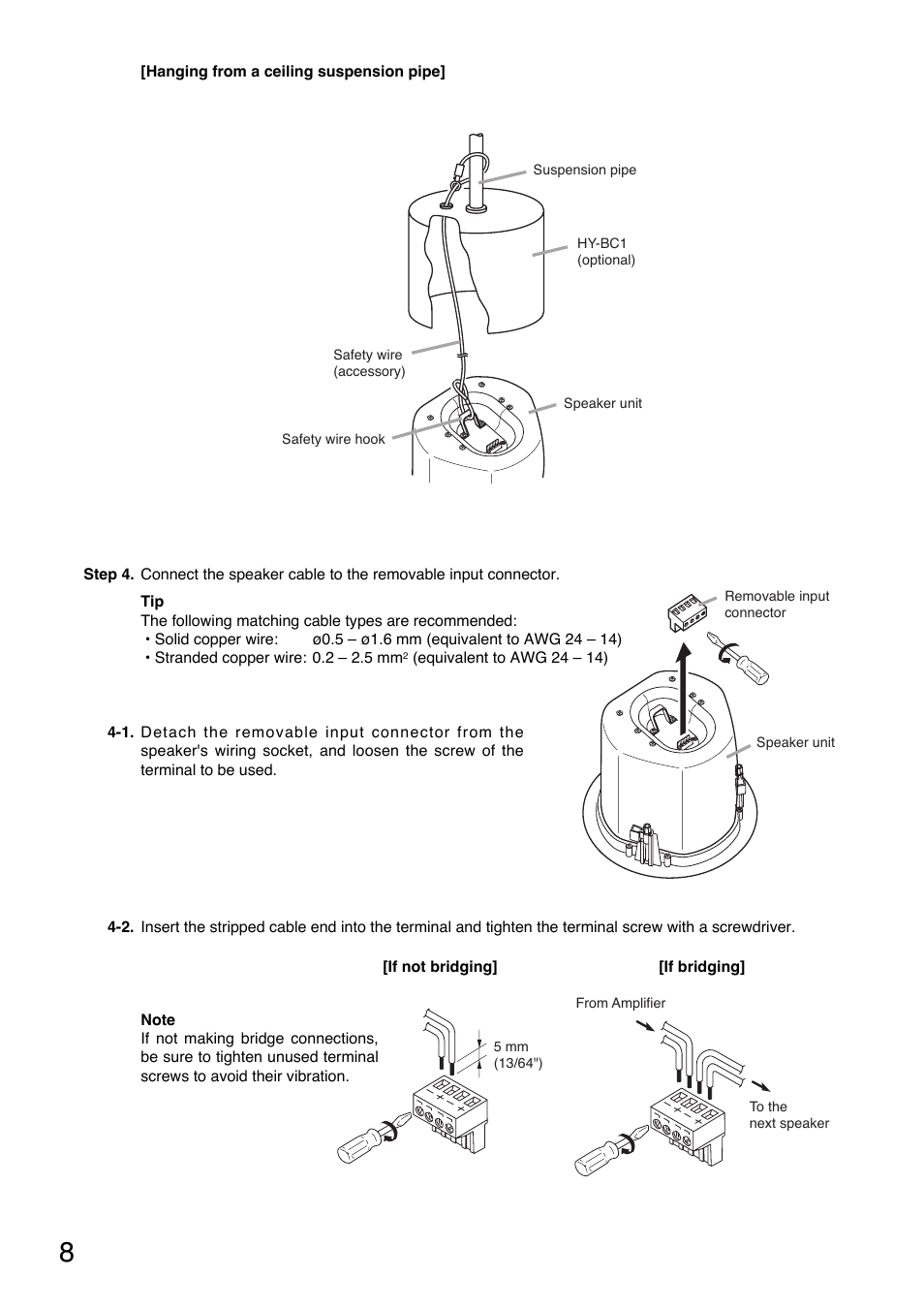 TOA Electronics F-2352C2 User Manual | Page 8 / 12