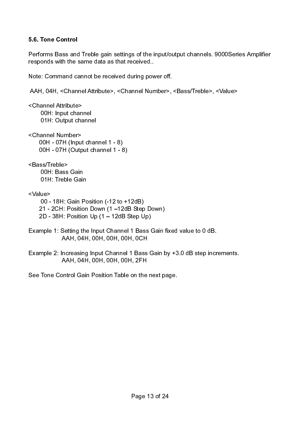 TOA Electronics 9000 Series User Manual | Page 13 / 24