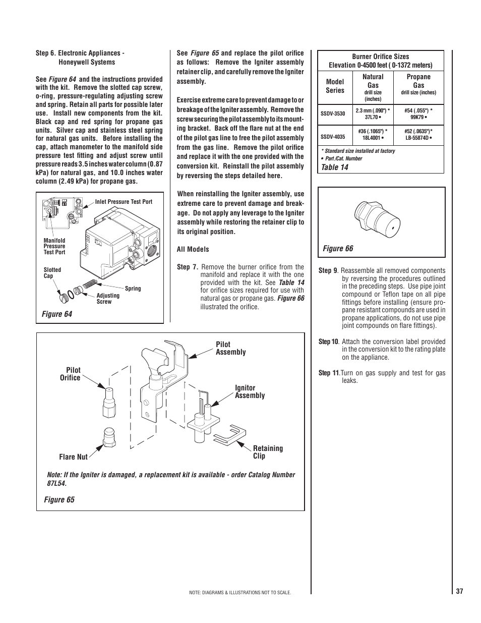 Figure 65, Table 14 figure 64 | TOA Electronics SSDVT-4035CNM User Manual | Page 37 / 40