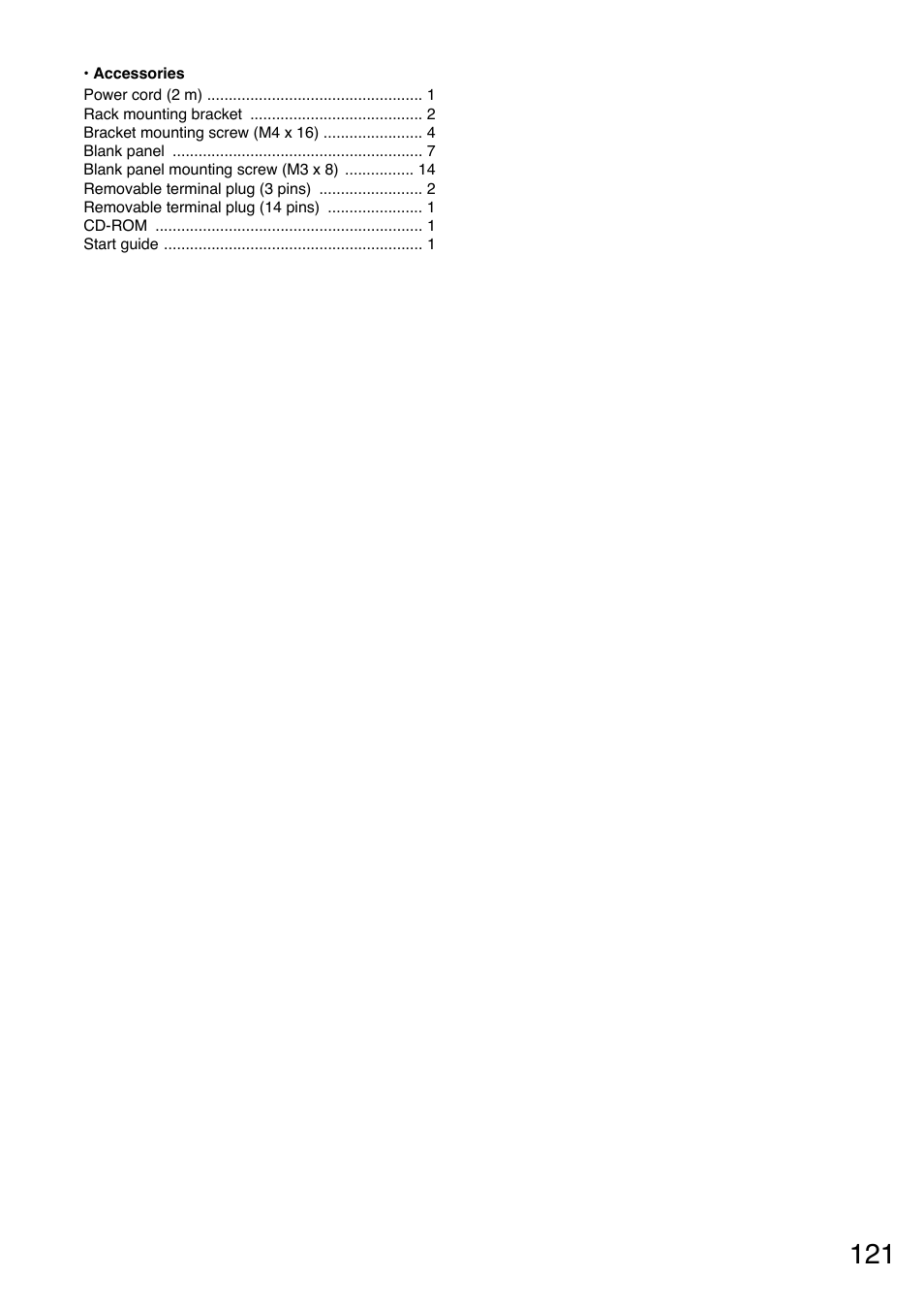 TOA Electronics A-9120DH User Manual | Page 121 / 136