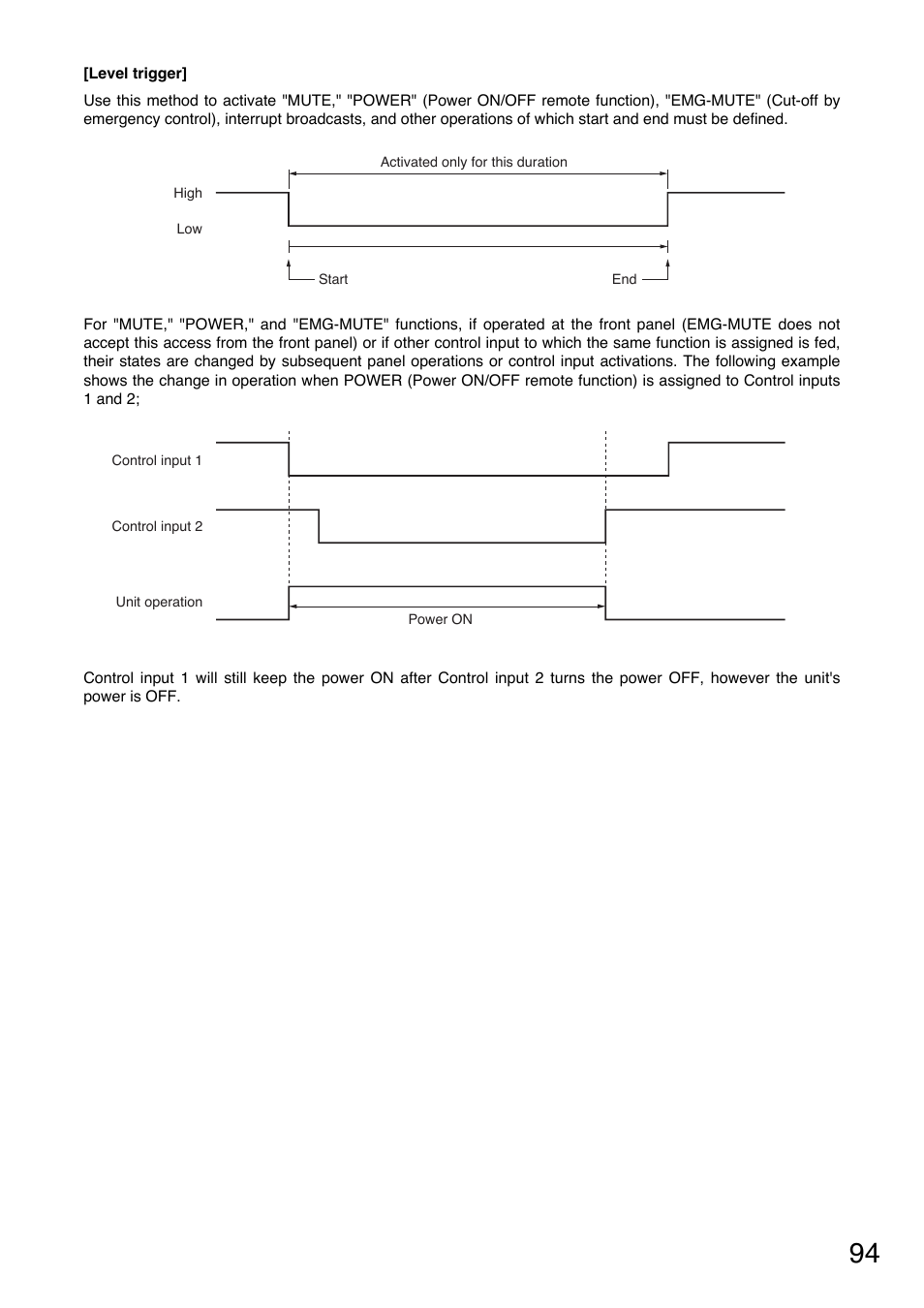 TOA Electronics A-9120DH User Manual | Page 94 / 136