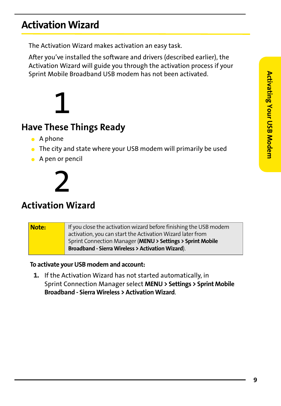 Activation wizard | TOA Electronics 595U User Manual | Page 19 / 52