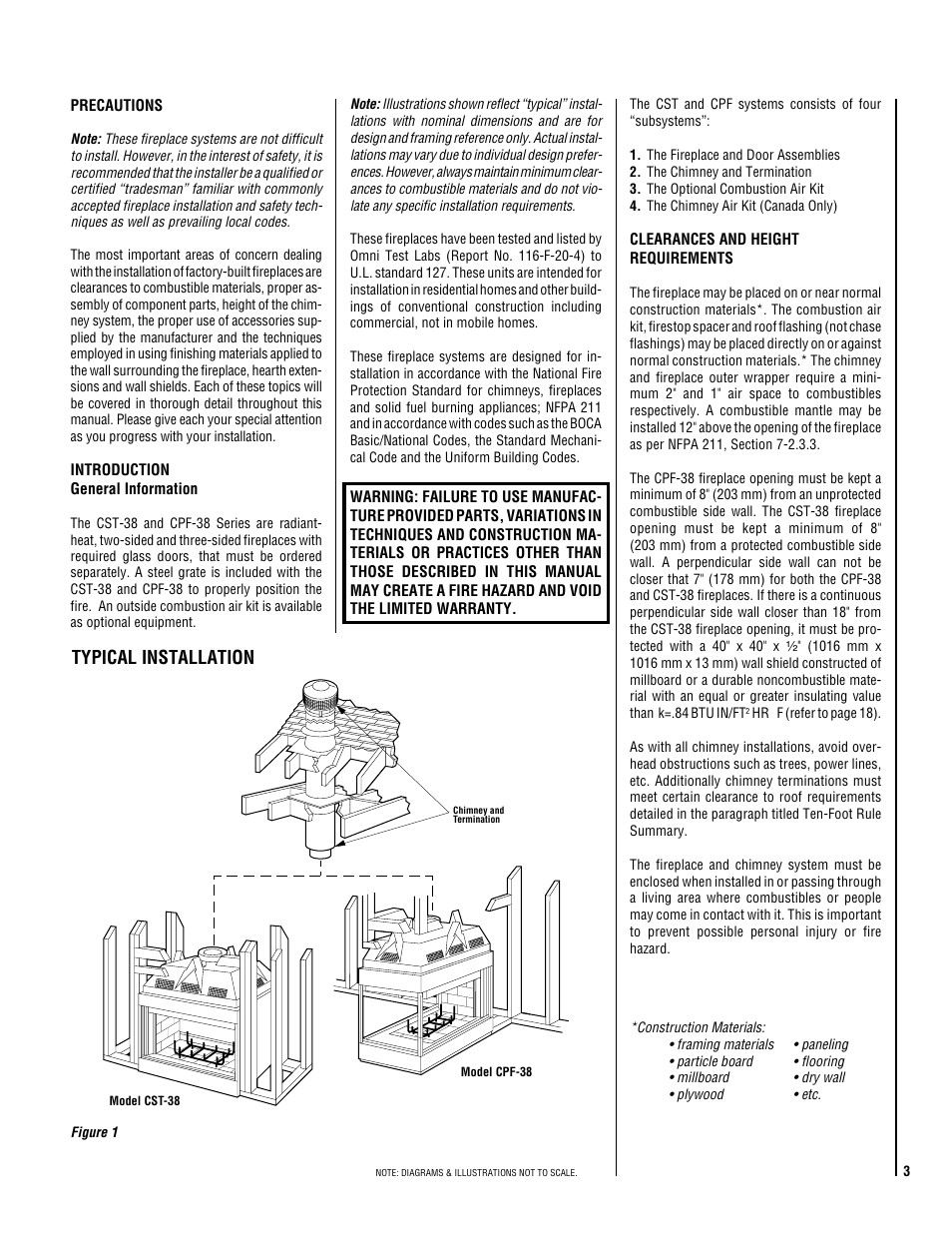 Typical installation | TOA Electronics CST-38 User Manual | Page 3 / 24