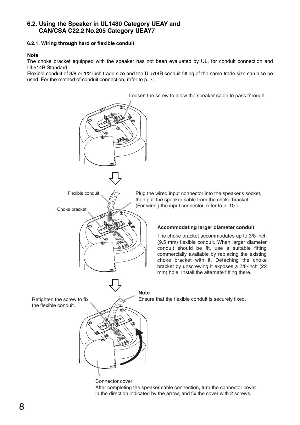 TOA Electronics F-122CU2 User Manual | Page 8 / 16