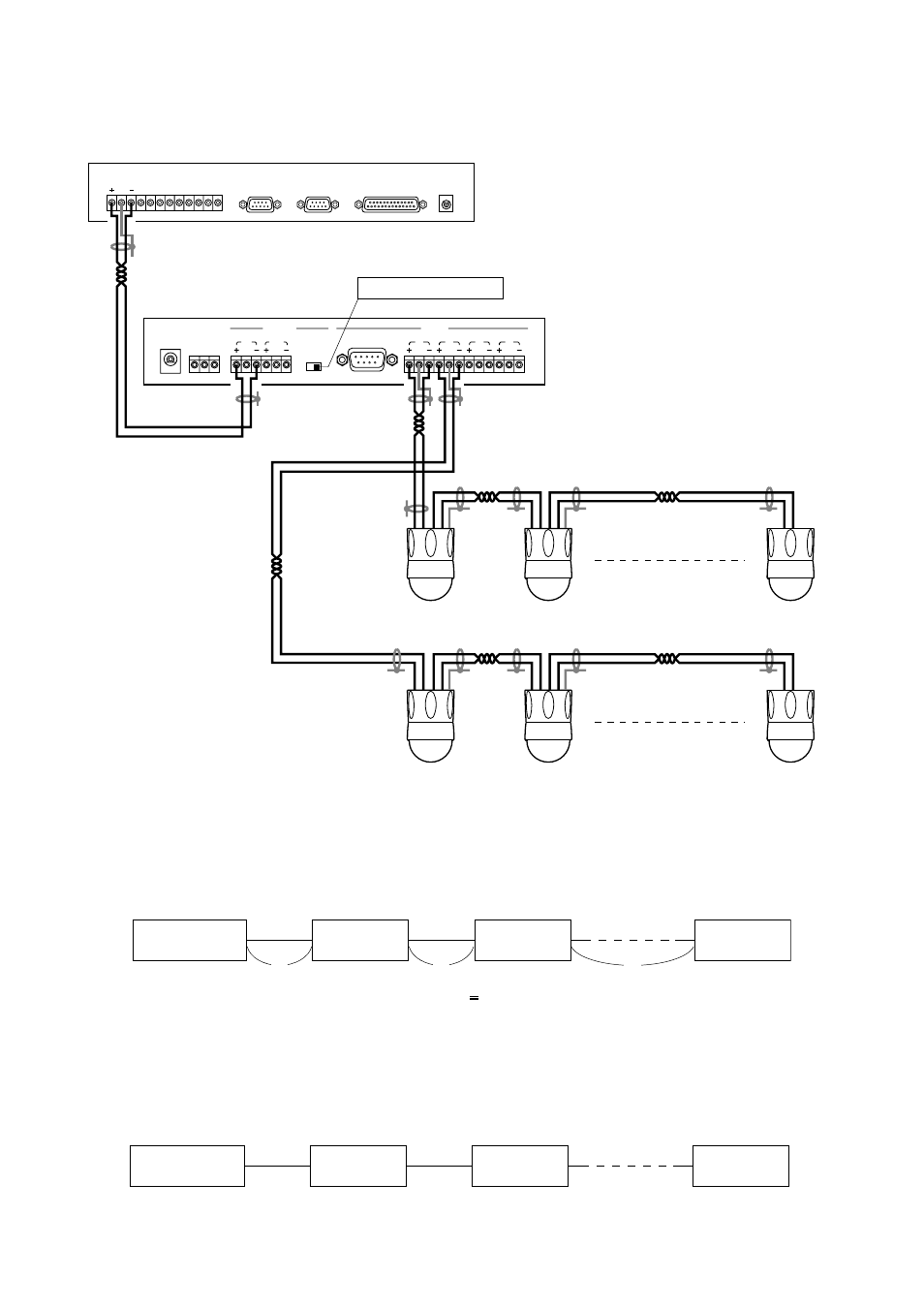 Connecting 32 or more combination cameras, A + b + c 1.2 km | TOA Electronics C-IF500 User Manual | Page 6 / 8