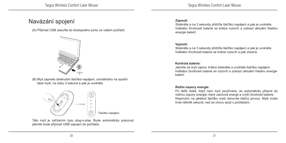 Navázání spojení | TOA Electronics 410-1689-203A/AMW51EU User Manual | Page 17 / 134