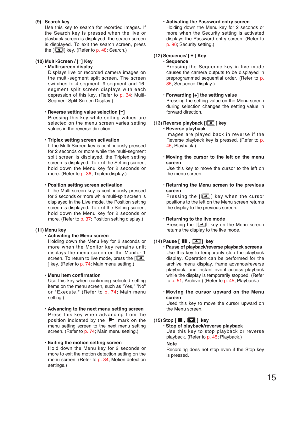 TOA Electronics C-DR161 CU Series User Manual | Page 15 / 130