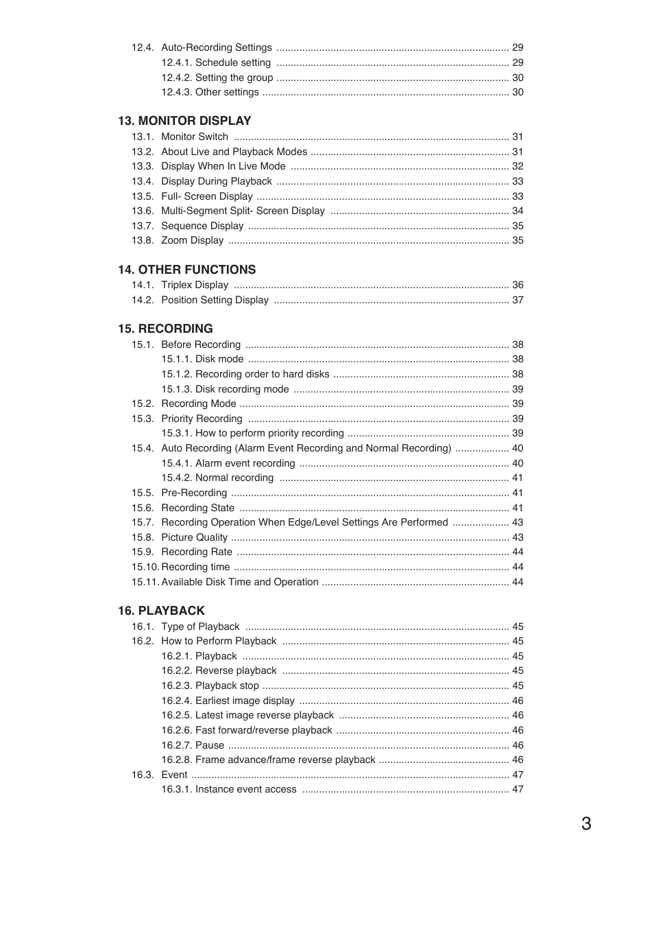 TOA Electronics C-DR161 CU Series User Manual | Page 3 / 130