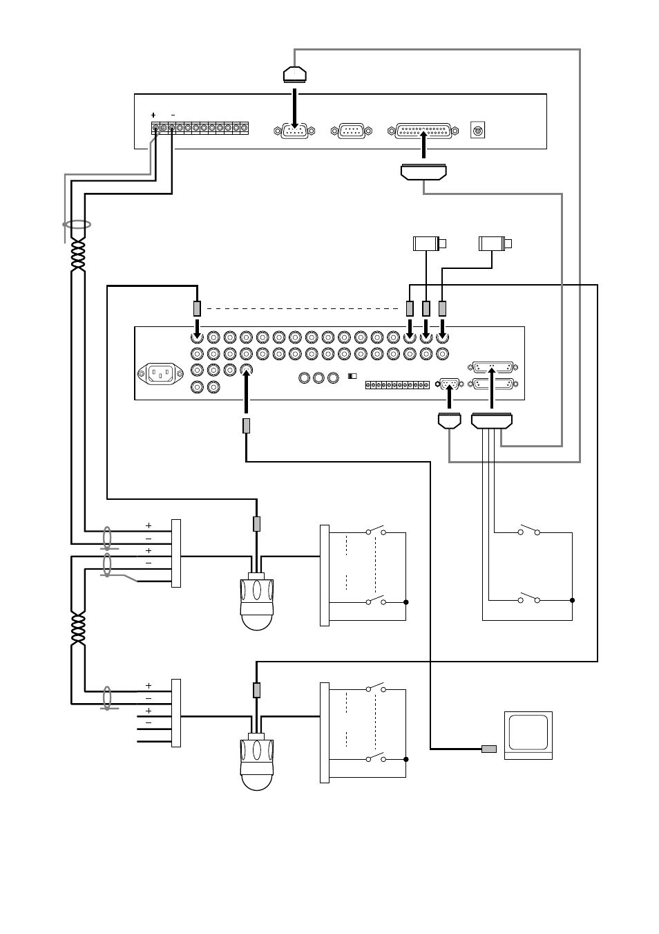 Multi-switcher monitor tv fixed camera, C-rm500, Combination camera | TOA Electronics C-RM500 User Manual | Page 45 / 52