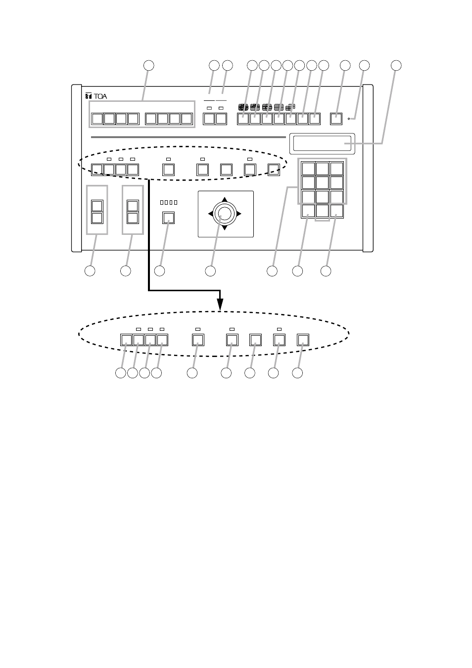 Nomenclature and functions | TOA Electronics C-RM500 User Manual | Page 6 / 52