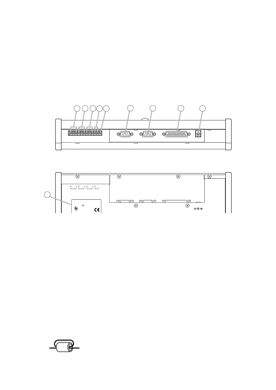 Rear] [bottom | TOA Electronics C-RM500 User Manual | Page 8 / 52