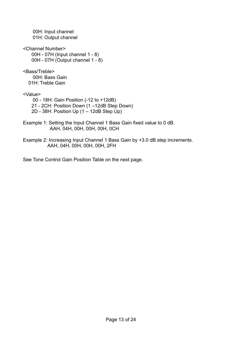 TOA Electronics RS-232C User Manual | Page 13 / 24