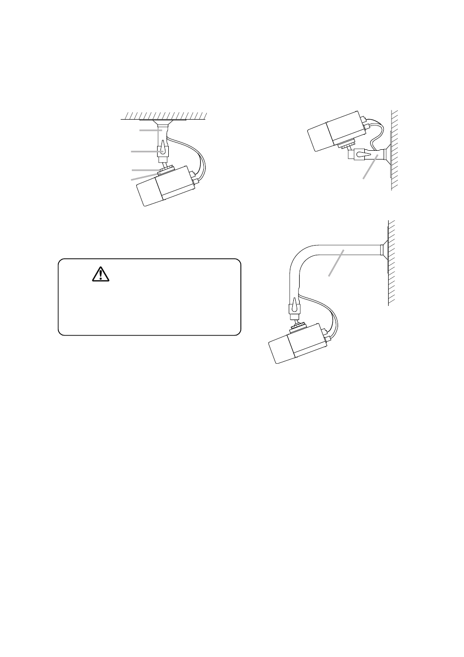 Warning, Installation | TOA Electronics C-CV14-2 NTSC User Manual | Page 6 / 12