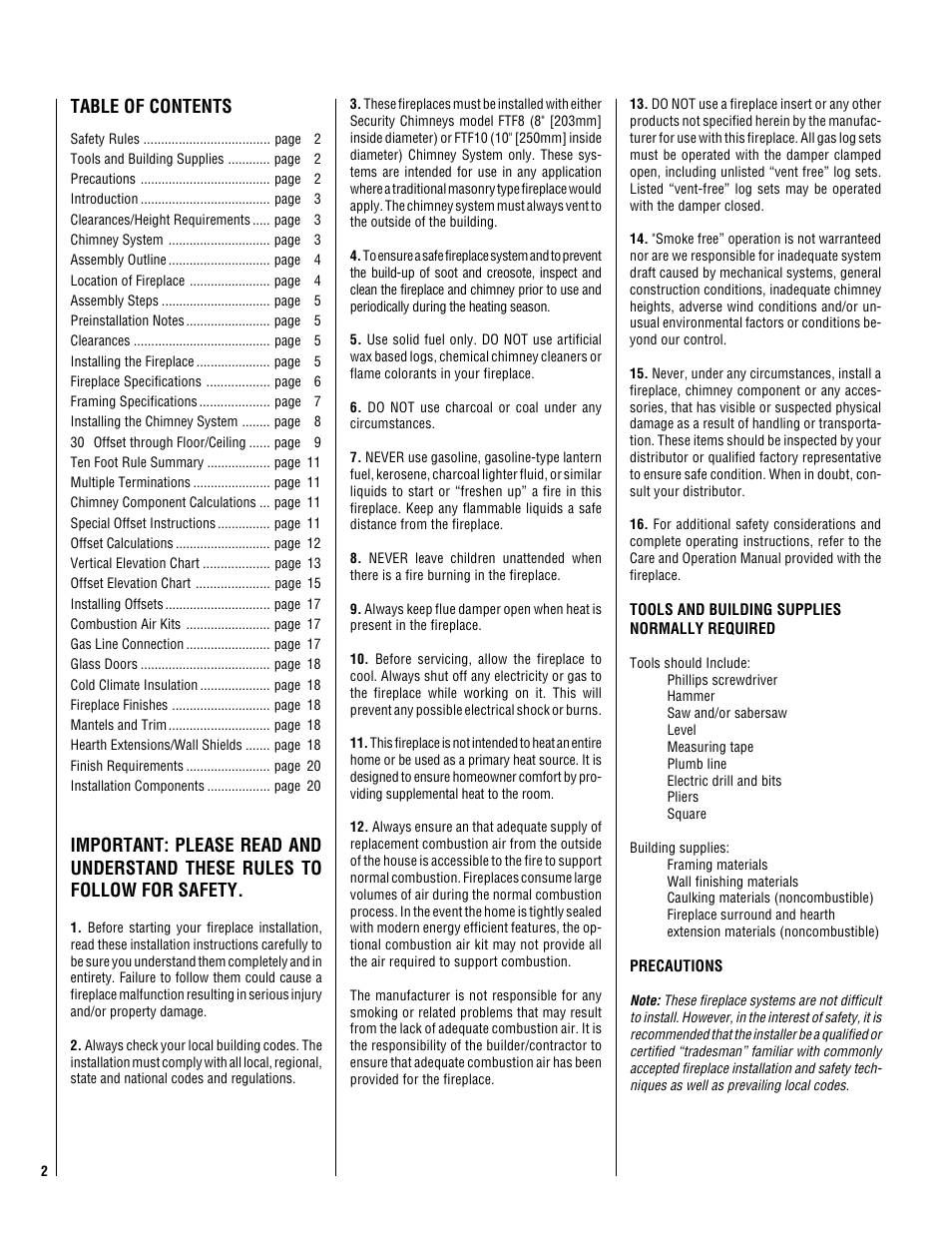 TOA Electronics CUSTOM SERIES CR-3835L User Manual | Page 2 / 24