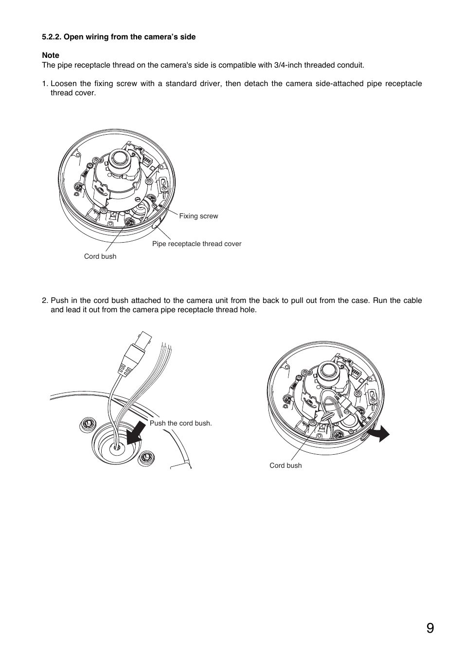 TOA Electronics C-CV854D-3 CE User Manual | Page 9 / 17