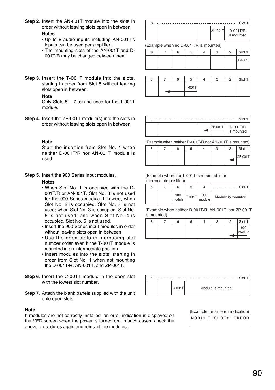 TOA Electronics A-9060S User Manual | Page 90 / 142