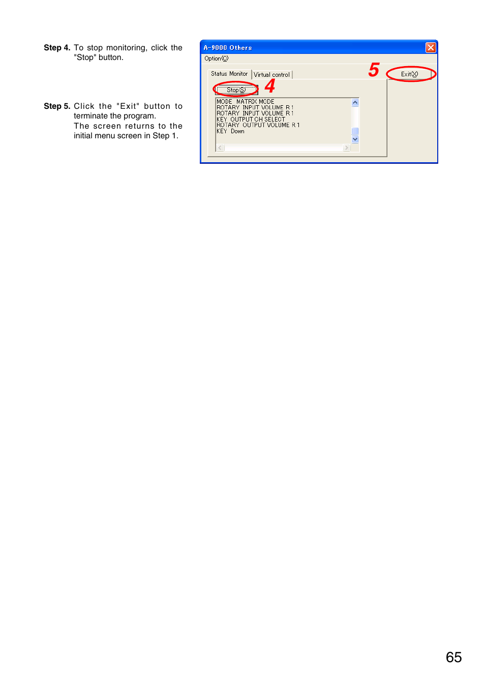 TOA Electronics M-9000 User Manual | Page 65 / 84