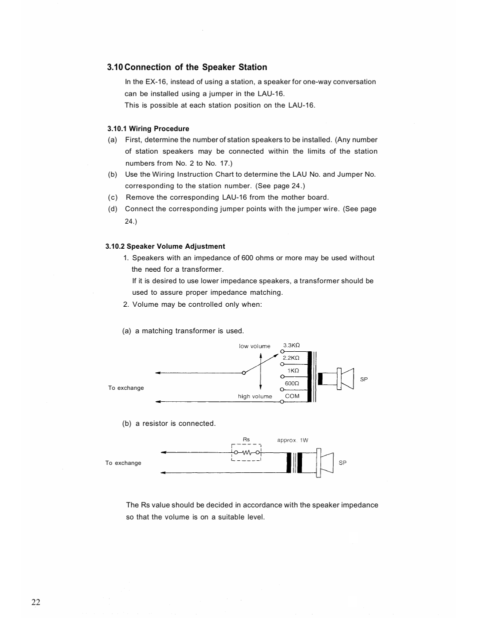 TOA Electronics EX-16 User Manual | Page 24 / 36