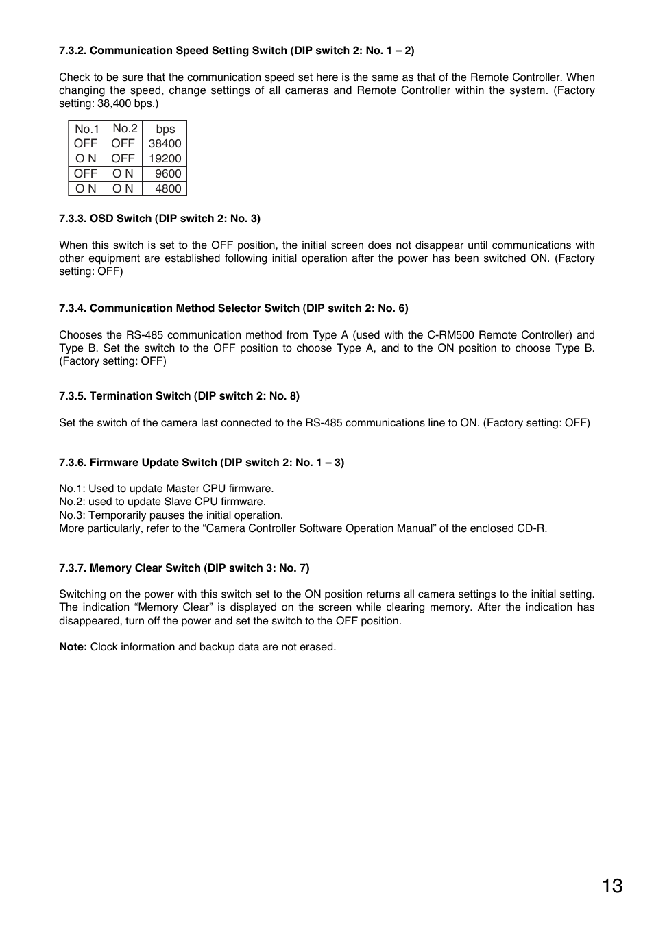TOA Electronics C-CC714 NT User Manual | Page 13 / 32