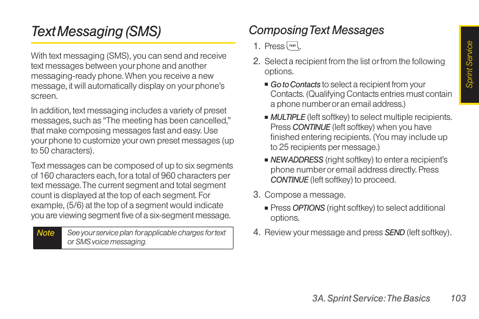 Text messaging (sms), Composing text messages | TOA Electronics SCP-2700 User Manual | Page 115 / 160