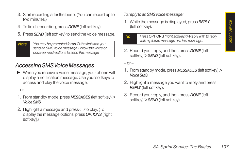 Accessing sms voice messages | TOA Electronics SCP-2700 User Manual | Page 119 / 160